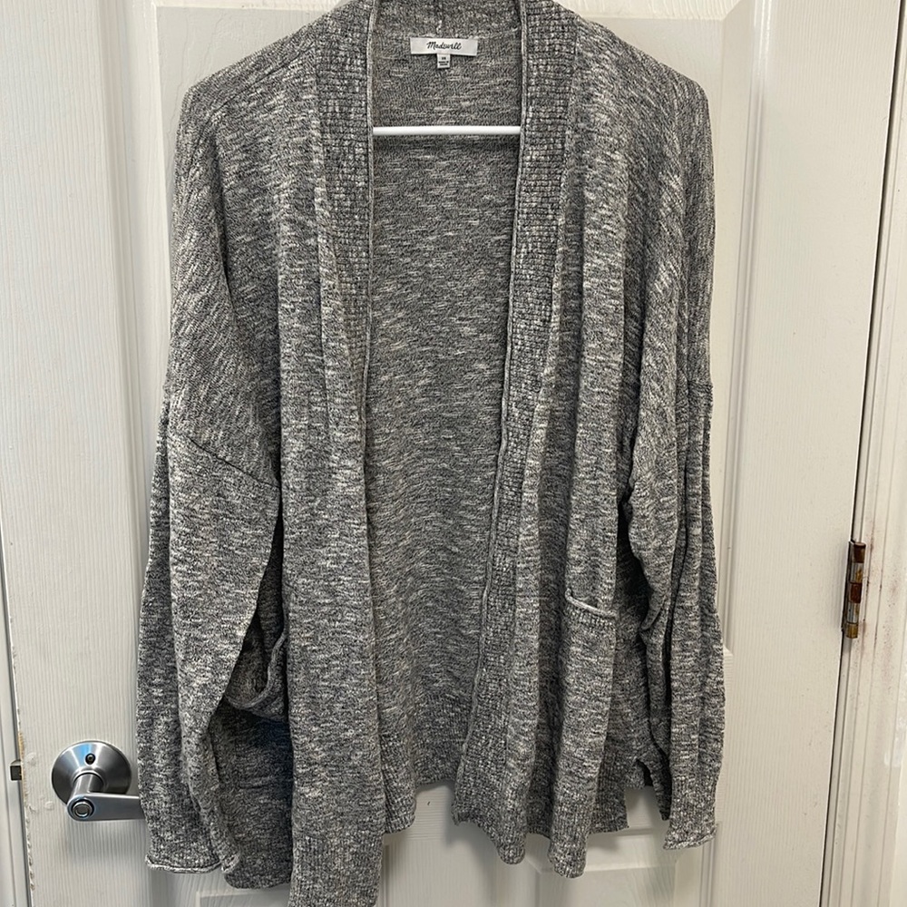 Madewell Pocket Cardigan Grey Size 3X